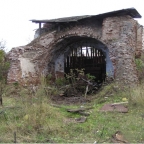 Западный фасад. Фото до производства работ, 2007г.